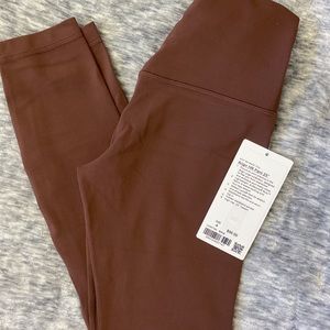 Lululemon brown earth aligns